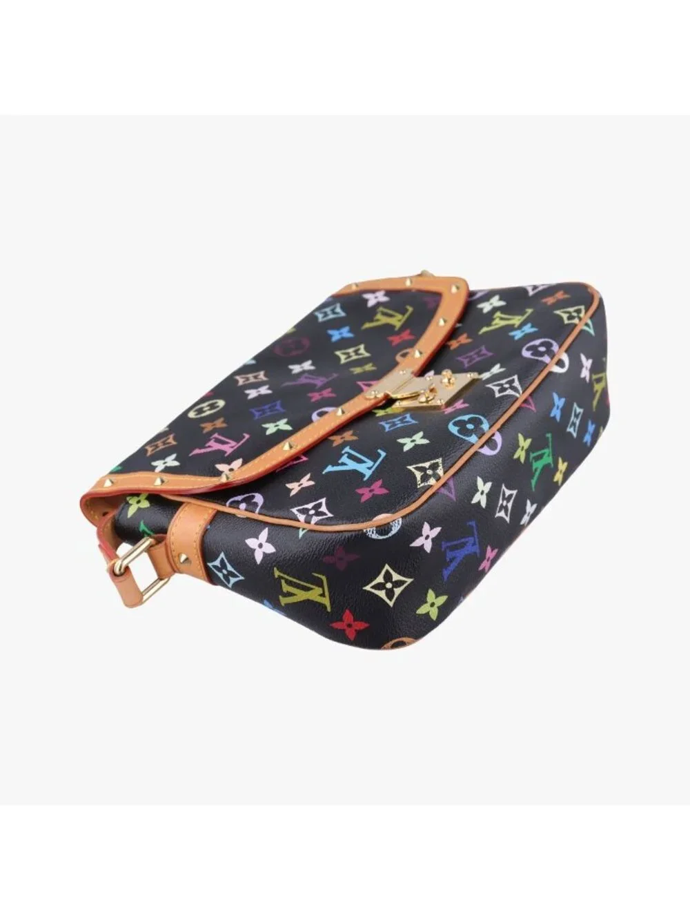 Louis Vuitton Sologne Noir Monogram Multicolor Shoulder